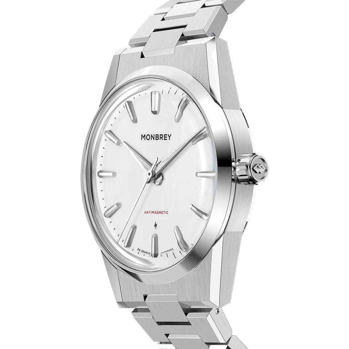 MB1 Series Automatic L03 - White MB1R0-L03-WH-M1 Monbrey