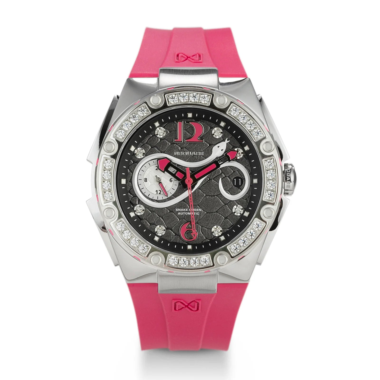 SnakeQueen Automatic 39mm Cherry Red L0472-N48.5 NSquare