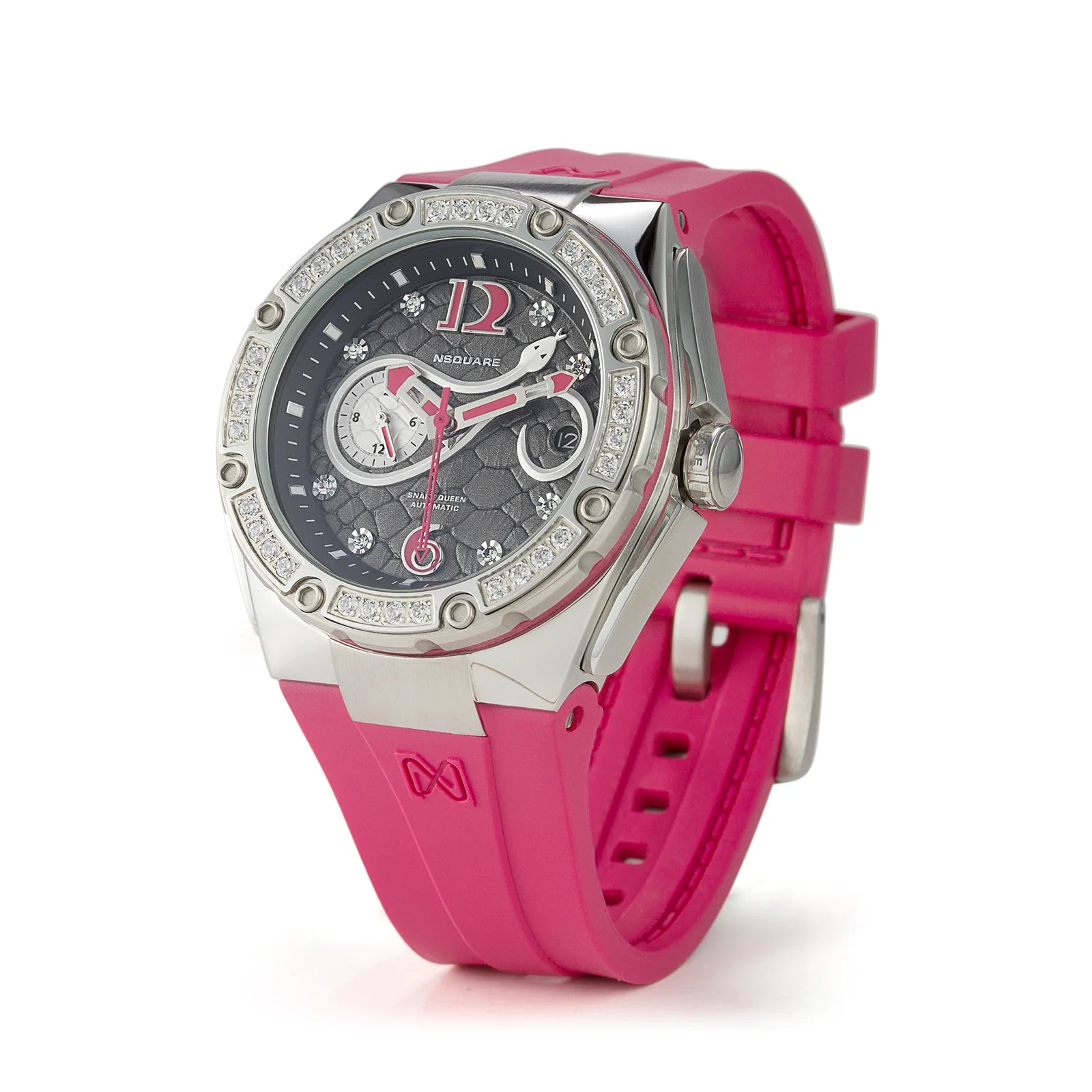 SnakeQueen Automatic 39mm Cherry Red L0472-N48.5 NSquare