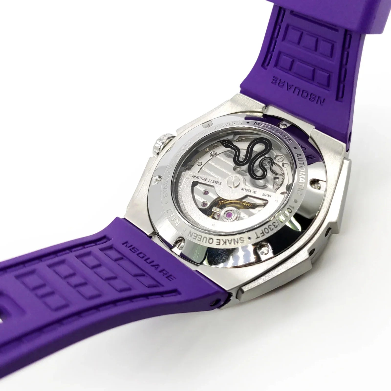 SnakeQueen Automatic 39mm Purple L0472-N48.7 NSquare