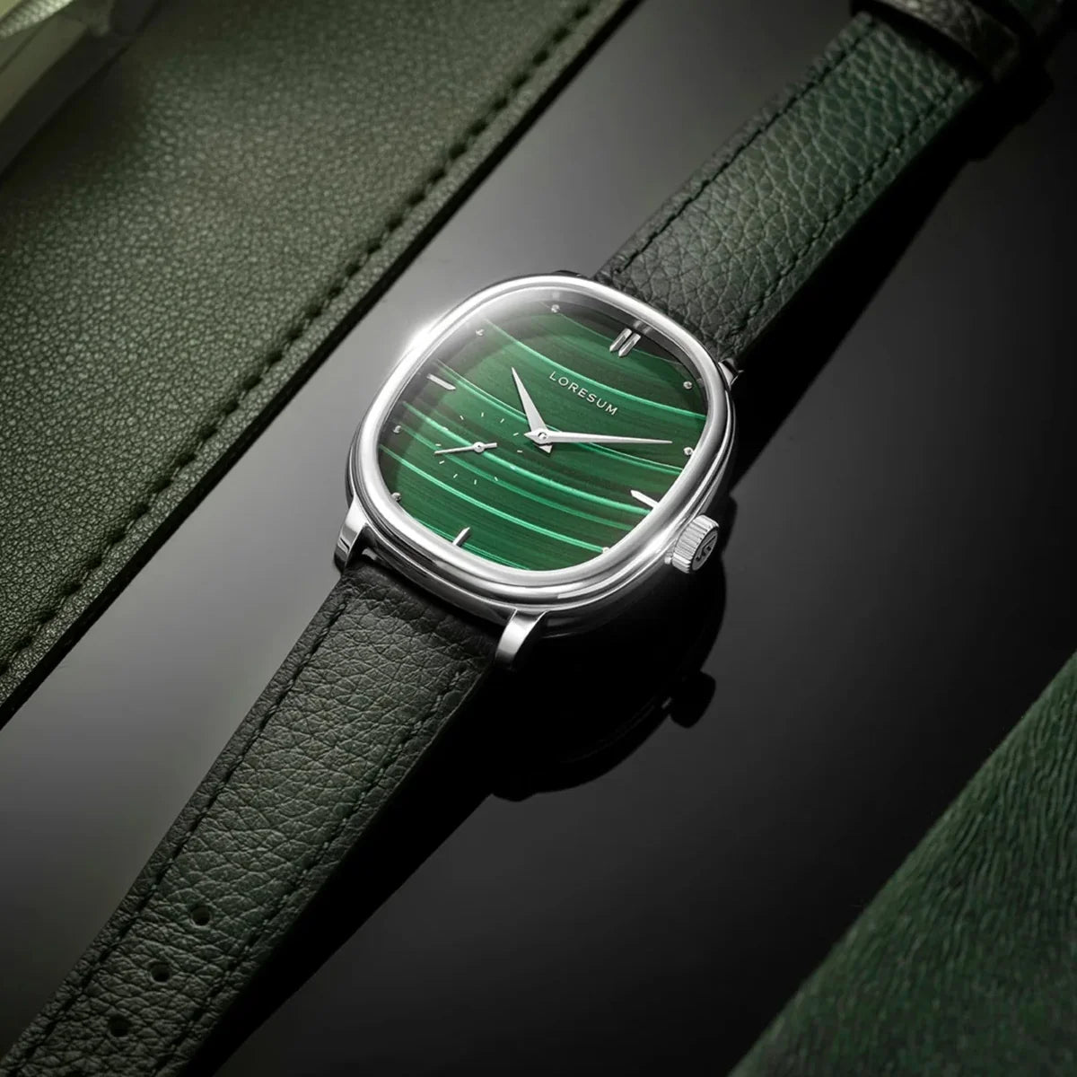 LS06 Malachite Stainless Steel LS06-GR-SS Loresum