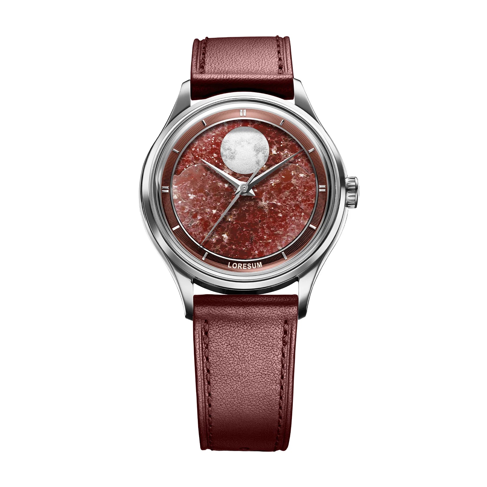 LS04B The Moonphase 36.5mm LS04B-RD-SS Loresum