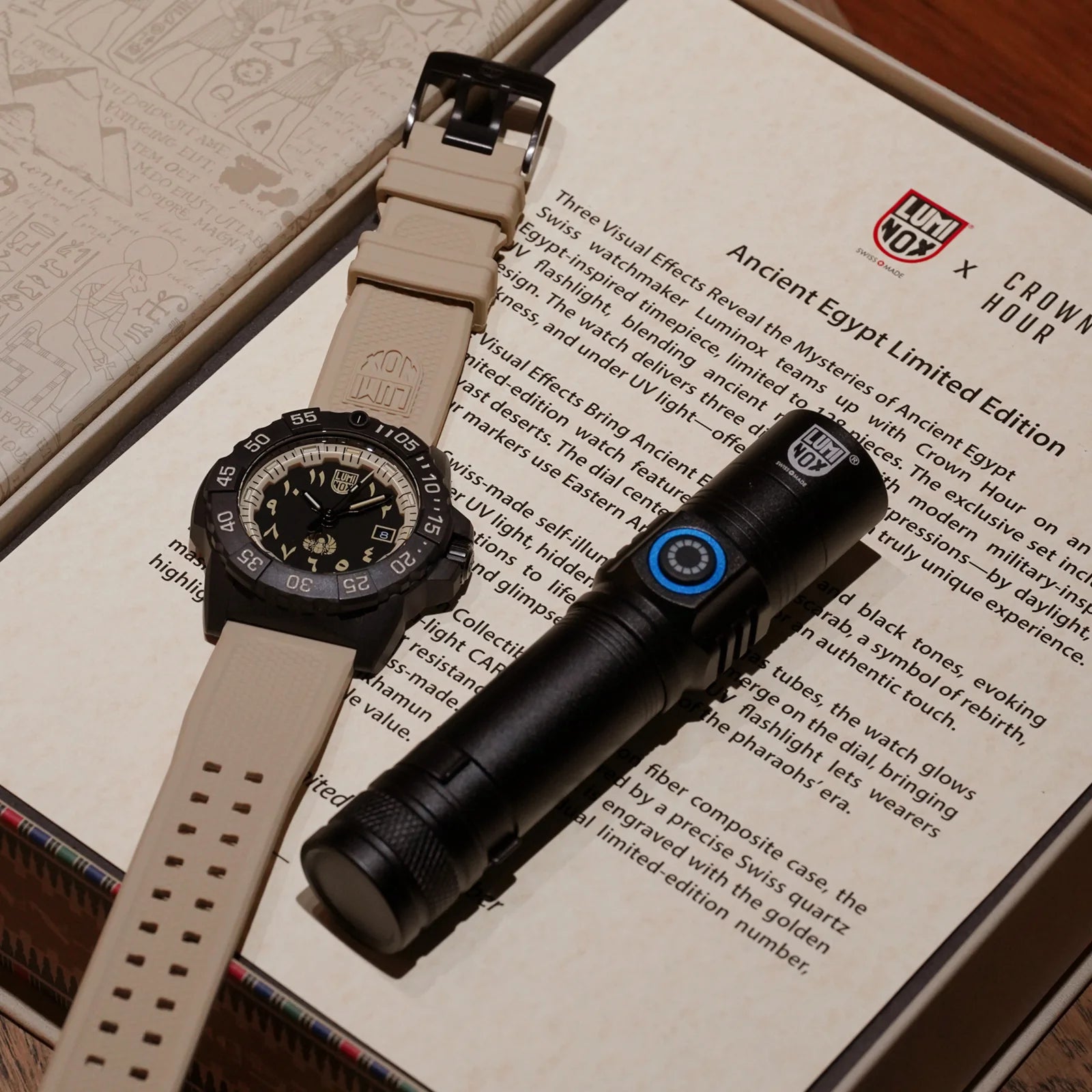 Luminox x Crown Hour Ancient Egyptian Limited Edition XS.3510.EGY.N Luminox