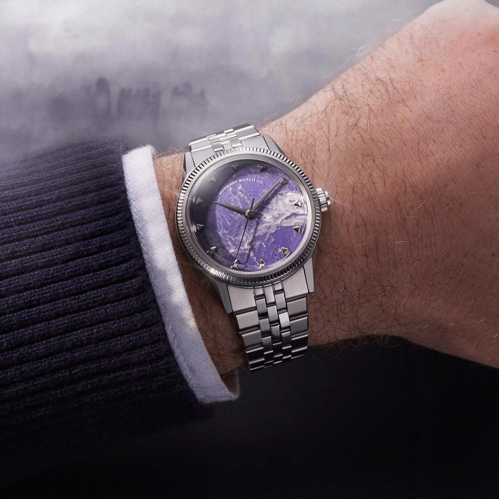 MB3 SERIES - TRINOVA S1 - Natural Charoite Stone MB3-S1 Monbrey