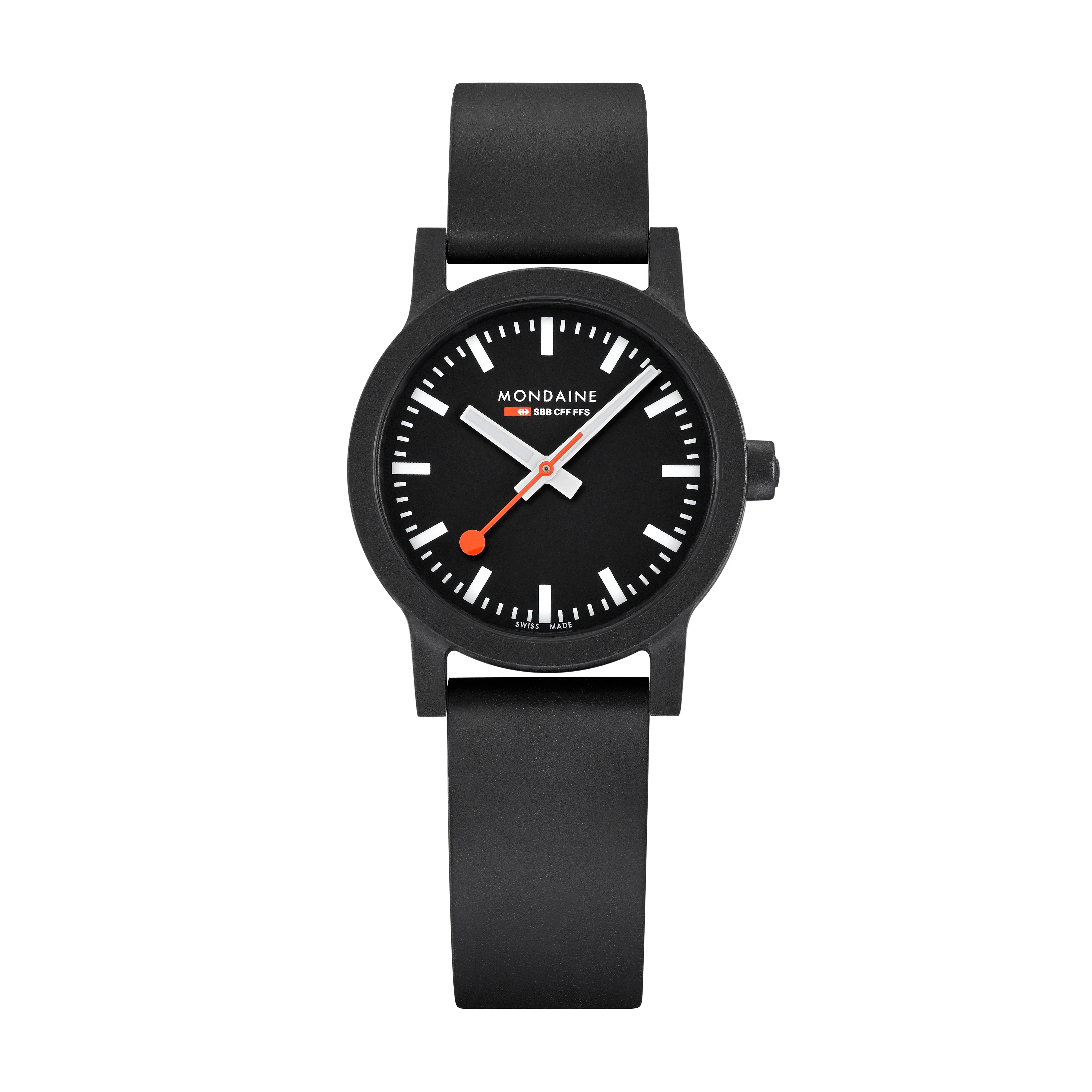 Essence Black 32mm MS1.32120.RB#CM Mondaine