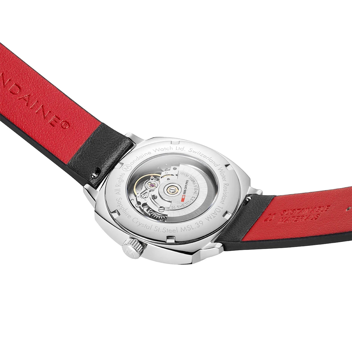 Cushion Automatic 39mm MSL.3961B.LBV Mondaine