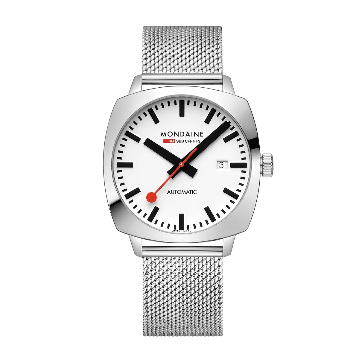 Cushion Automatic 39mm MSL.3961B.SM Mondaine