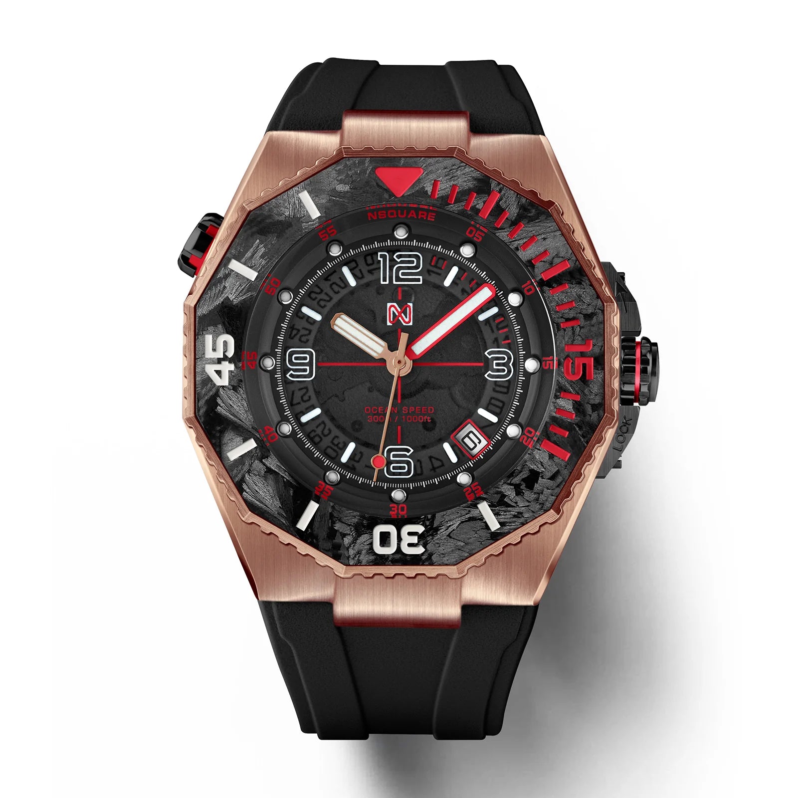 Ocean Speed Diver Swiss Automatic 43mm G0475-NS-27.2 NSquare