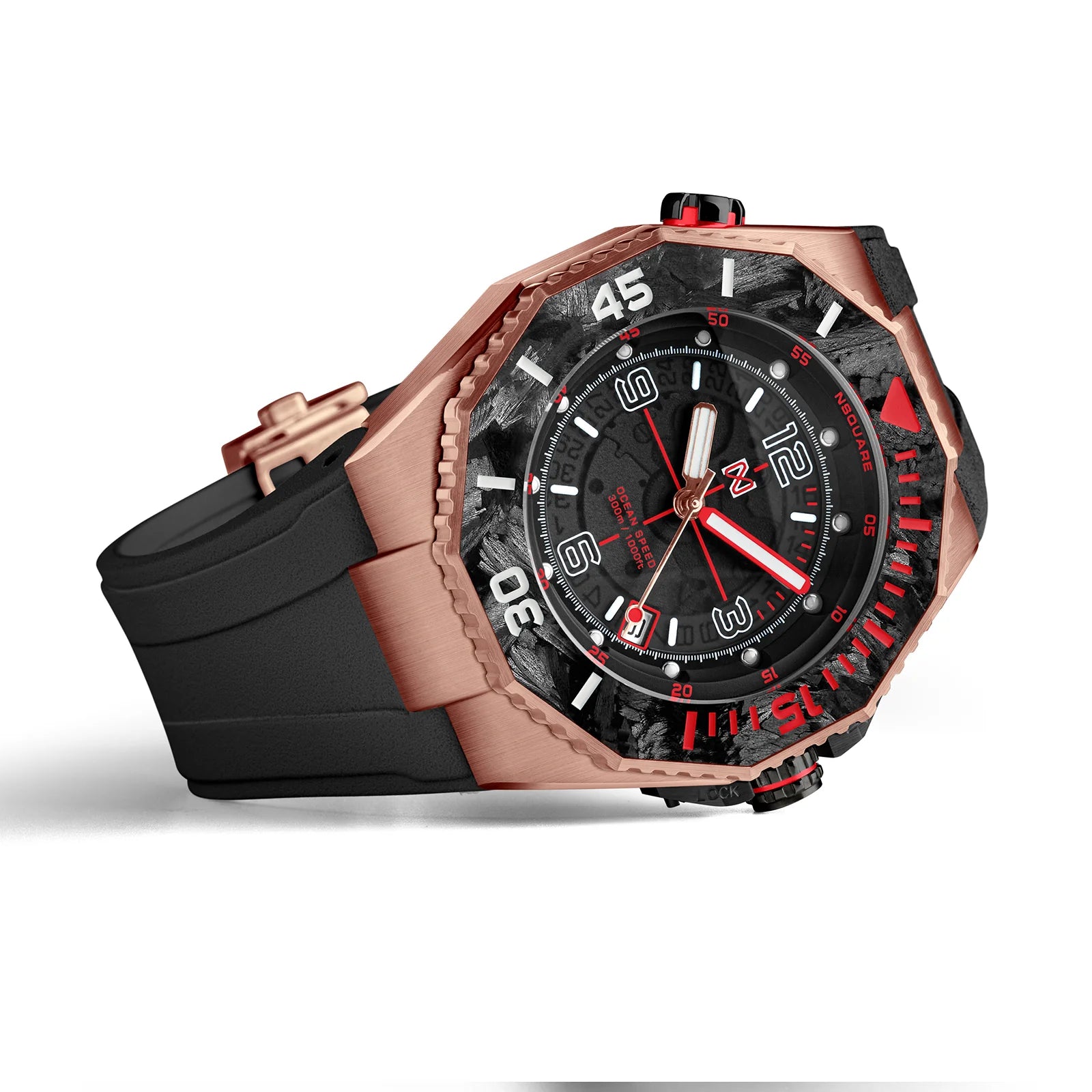Ocean Speed Diver Swiss Automatic 43mm G0475-NS-27.2 NSquare