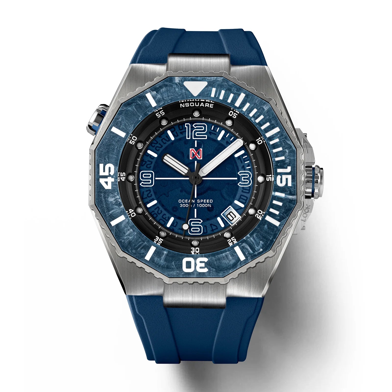 Ocean Speed Diver Swiss Automatic 43mm G0475-NS-27.3 NSquare