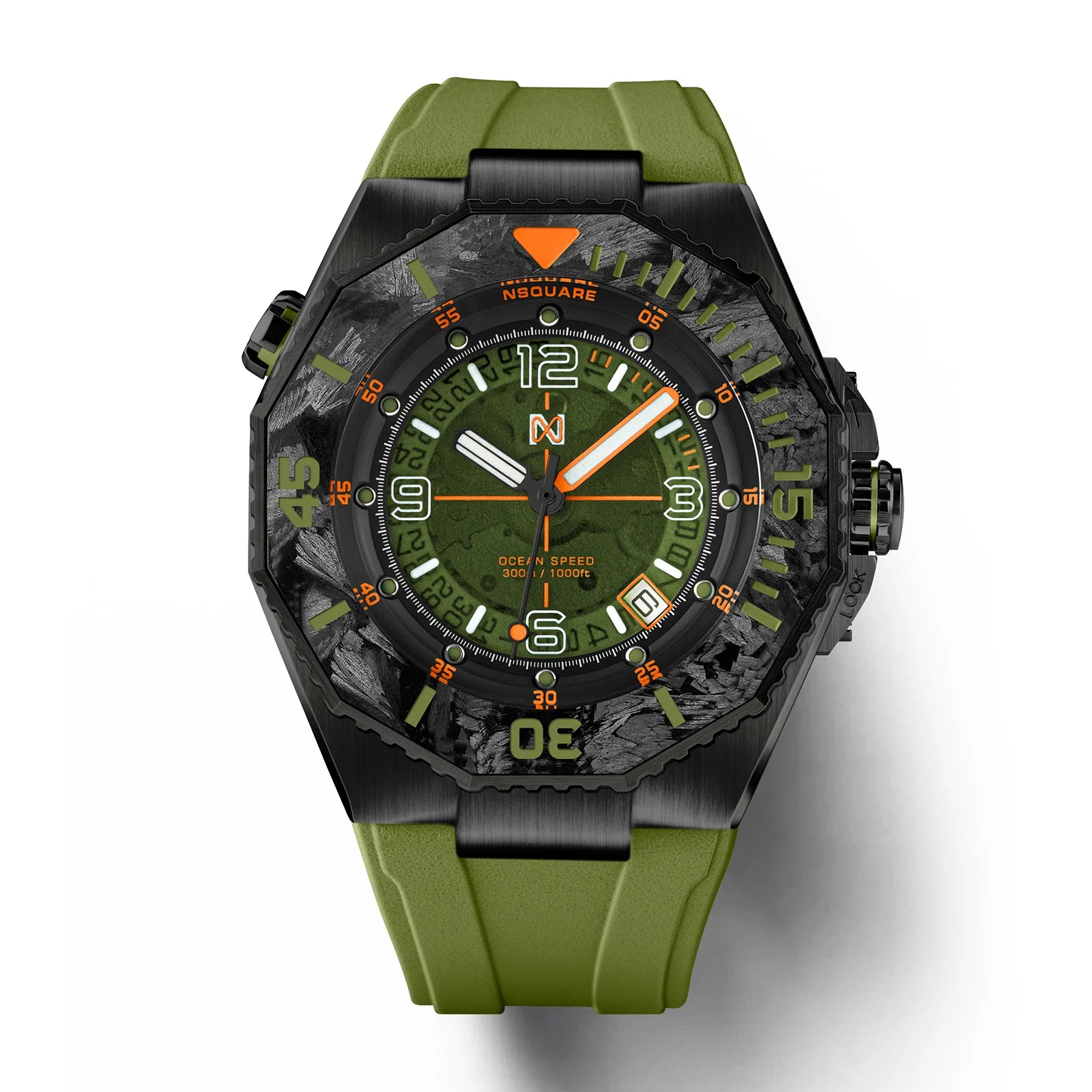 Ocean Speed Diver Swiss Automatic 43mm G0475-NS-27.5 NSquare
