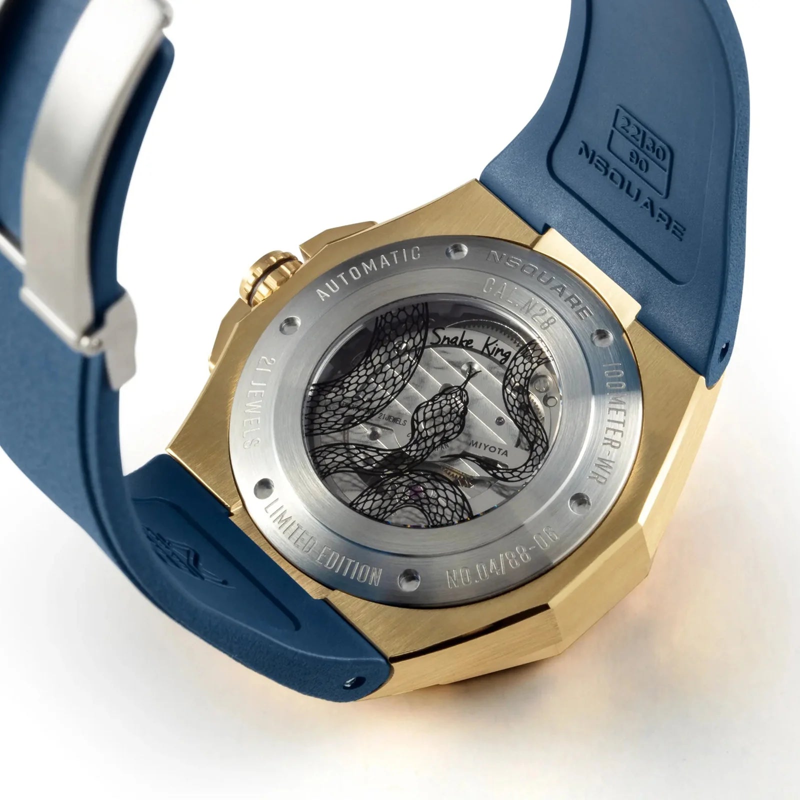 Snake King Automatic 43mm Royal Gold Limited Edition N28.4 NSquare