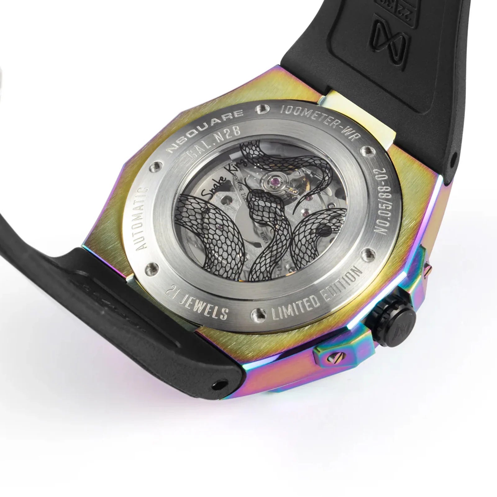 Snake King Automatic 43mm Iridescent Limited Edition N28.5 NSquare
