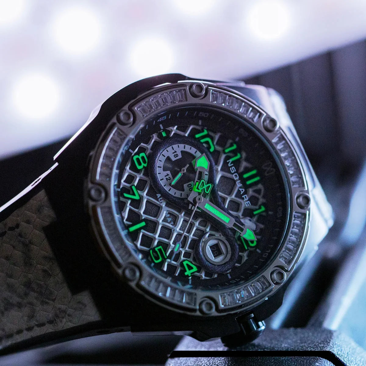 Snake Special Edition Automatic 46mm White N51.2 NSquare