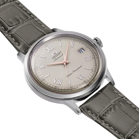 Men's Bambino Automatic Leather Strap Men's Watch RA-AC0025N - 40.5mm