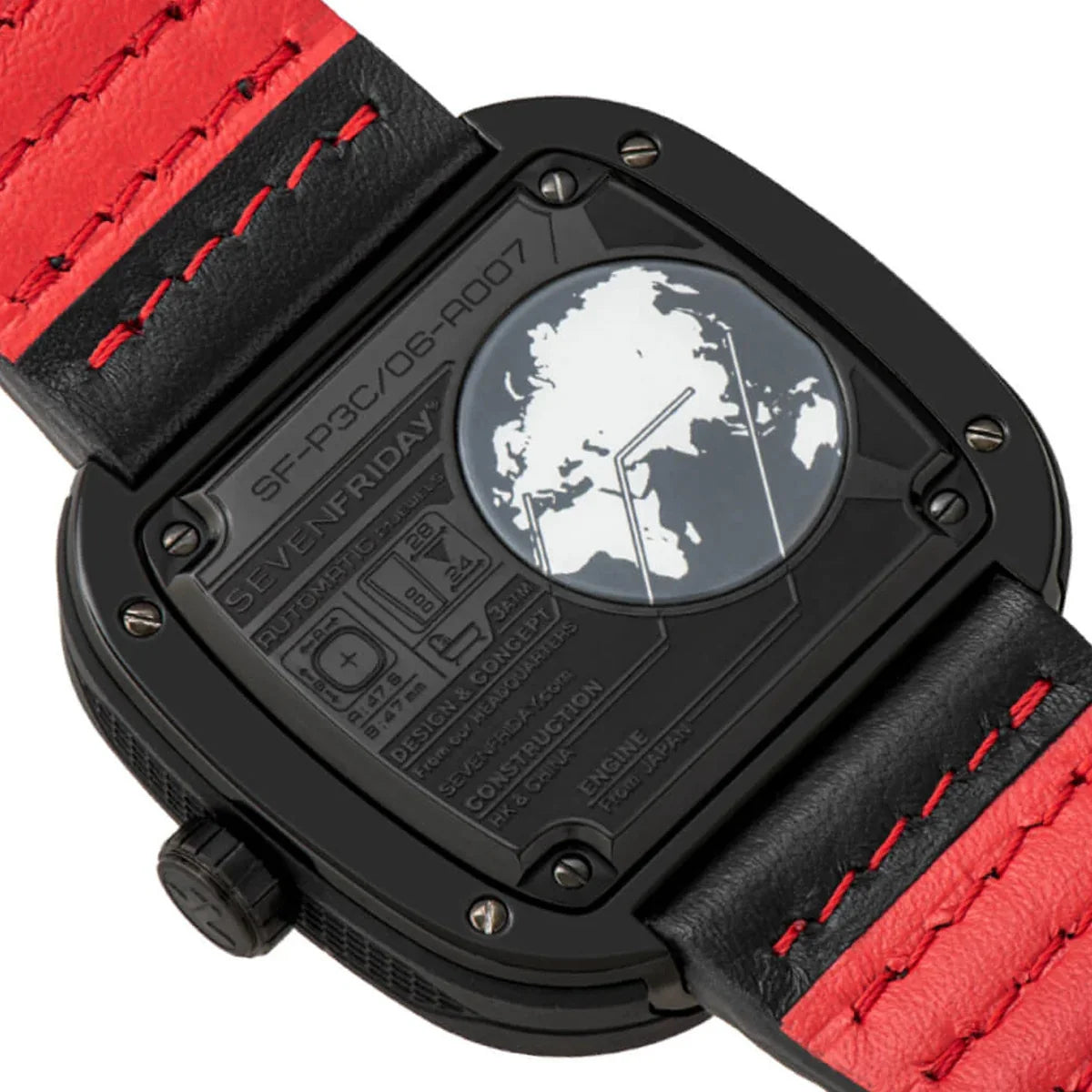P-series Racer III With Leather Strap P3C/06 SevenFriday