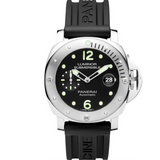 Panerai Luminor Submersible – Steel – 44mm – 3 extra straps – Very Good Conditions – Full Set - Azzam Watches 