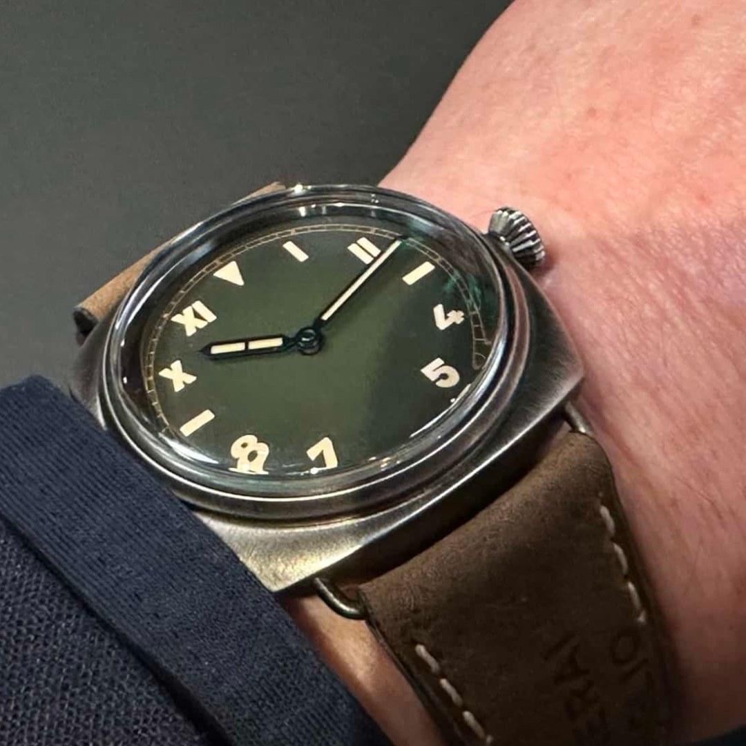 Panerai Radiomir California – 45mm – Green Dial – Brunito eSteel – PAM01349 – Full Set - Azzam Watches 