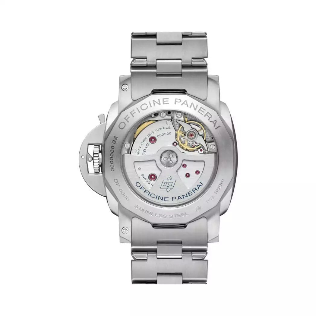 Panerai Luminor Marina Pam00977 Silver Arabic/Index Dial &Amp