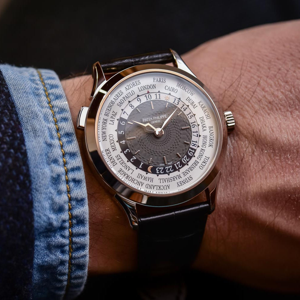 Patek Philippe Complications 5230R-014 World Time “Doha Edition” 18K Rose Gold Men’s Watch