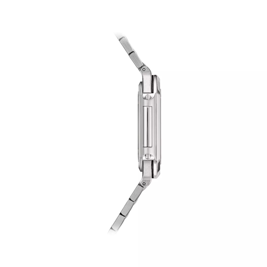 ساعة باتيك فيليب كيوبيتوس 5821/1A-001 من الفولاذ المقاوم للصدأ، قطر 45 مم، مينا أخضر، ساعة رجالية