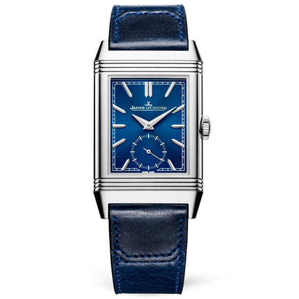 Jaeger Lecoultre Reverso Tribute Small Seconds 45.6Mm X 27.4Mm Stainless Steel Ladies Watch