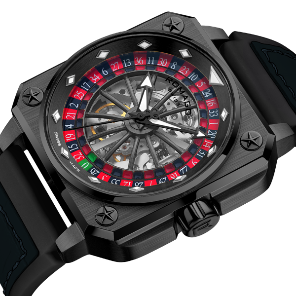 ROULETTE MASTER SKELETON AUTOMATIC - Azzam Watches 