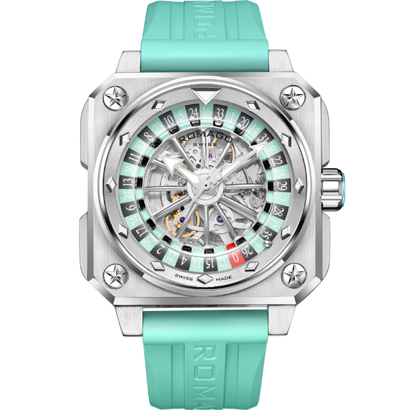 ROULETTE MASTER II SKELETON AUTOMATIC - Azzam Watches 