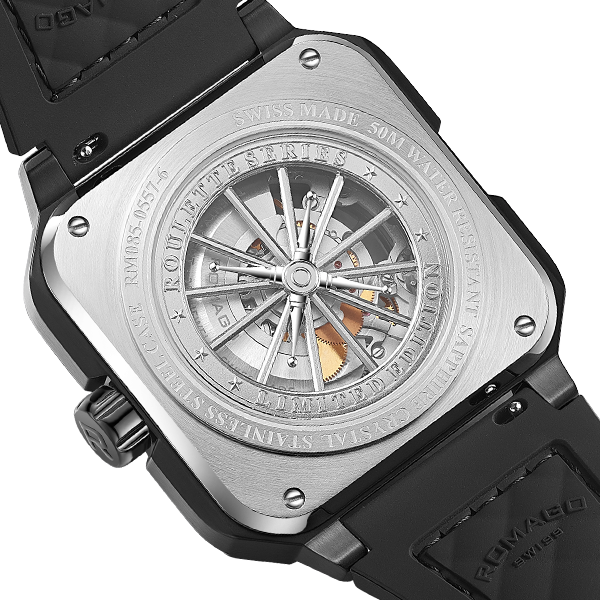 ROULETTE MASTER SKELETON AUTOMATIC - Azzam Watches 