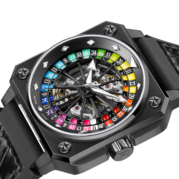 ROULETTE MASTER SKELETON AUTOMATIC - Azzam Watches 