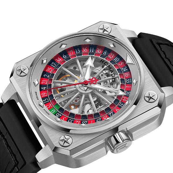 ROULETTE MASTER SKELETON AUTOMATIC - Azzam Watches 