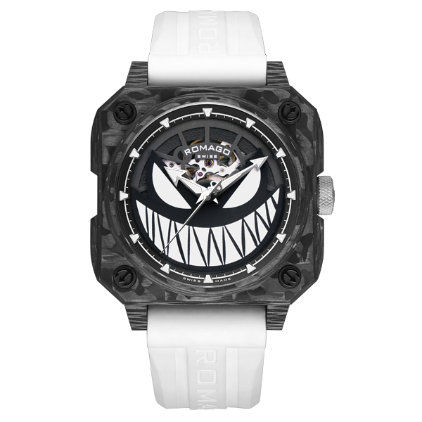 LUMINFUSION CARBON WHITE - Azzam Watches 