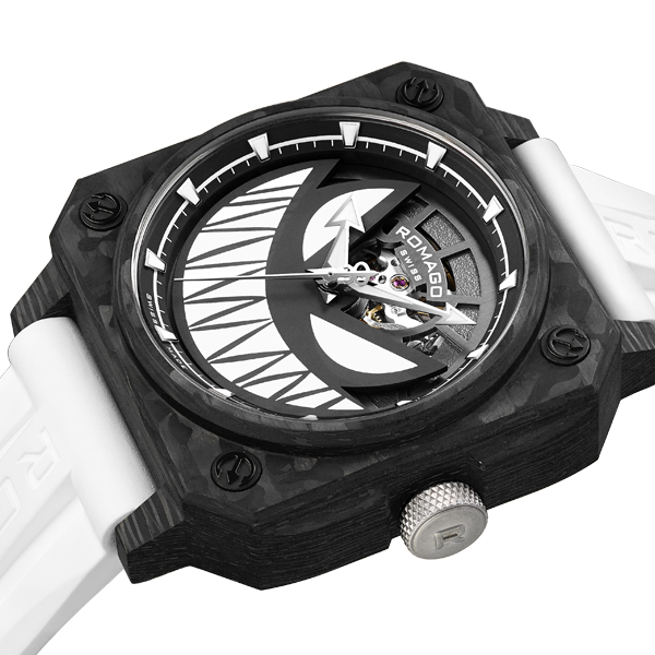 LUMINFUSION CARBON WHITE - Azzam Watches 