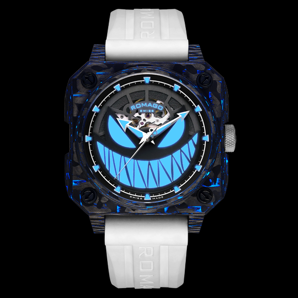 LUMINFUSION CARBON WHITE - Azzam Watches 