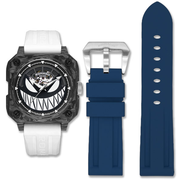 LUMINFUSION CARBON WHITE - Azzam Watches 