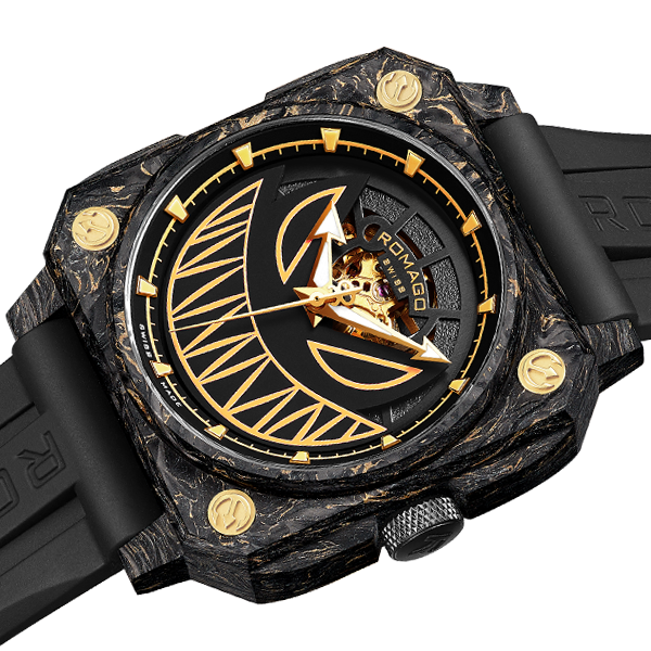 LUMINFUSION CARBON GOLD - Azzam Watches 