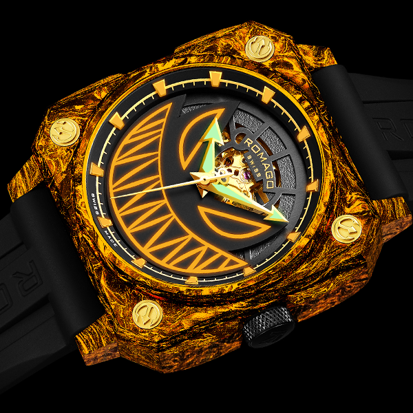 LUMINFUSION CARBON GOLD - Azzam Watches 