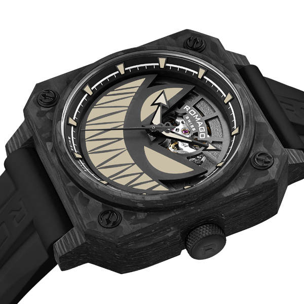 LUMINFUSION CARBON SAND - Azzam Watches 