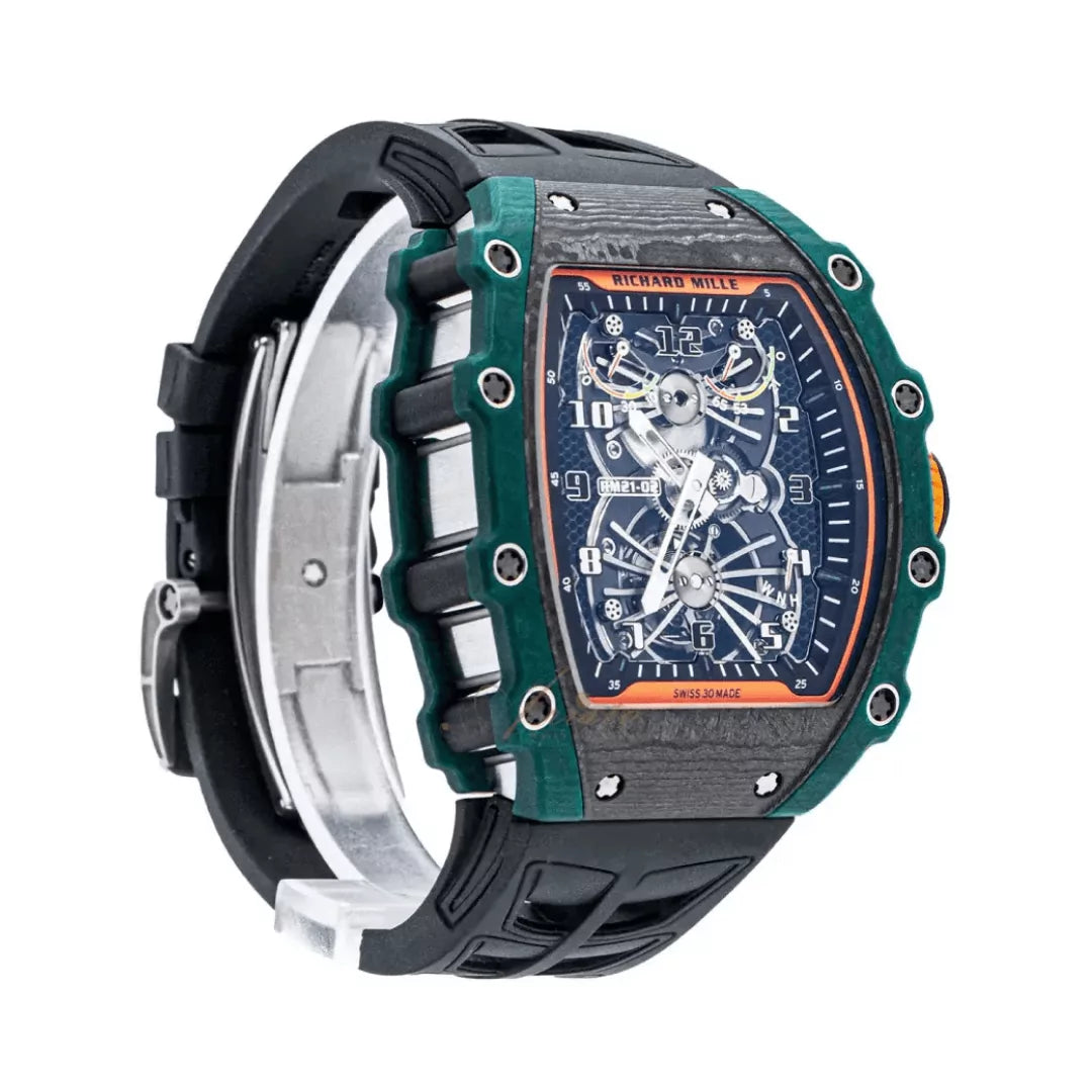 Richard Mille RM 21-02 Green Manual Winding Tourbillon Aerodyne Limited Edition 50 Pieces