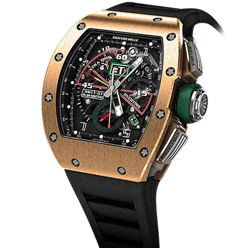 Richard Mille RM 11-01 AN RG Robert Mancini Chronograph Flyback Rose Gold 42.70mm