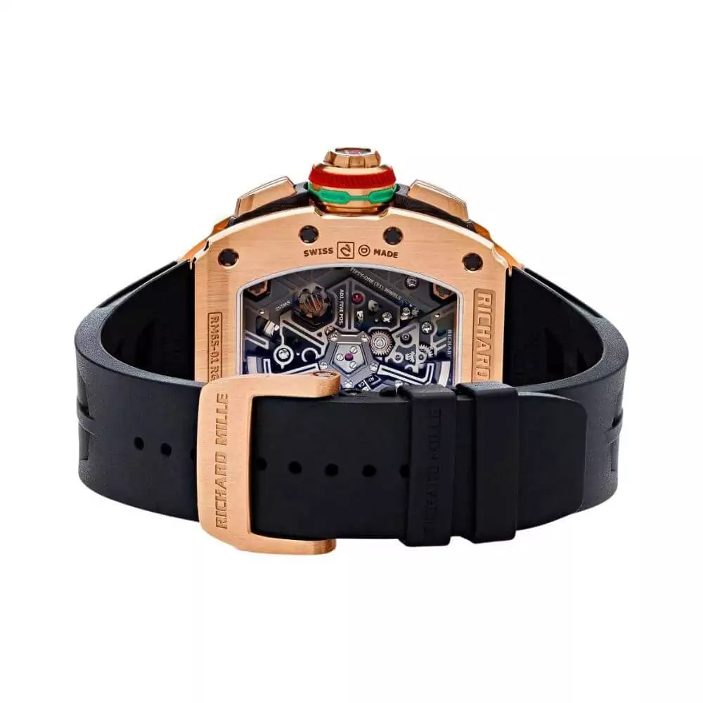 Richard Mille RM 65-01 RG Split-Seconds Chronograph Automatic Winding 18K Rose Gold