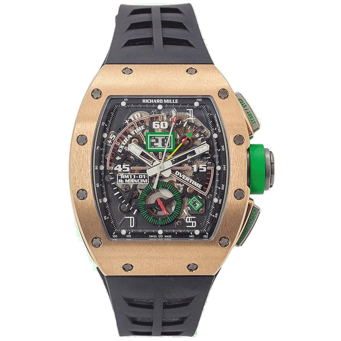 Richard Mille RM 11-01 AN RG Robert Mancini Chronograph Flyback Rose Gold 42.70mm