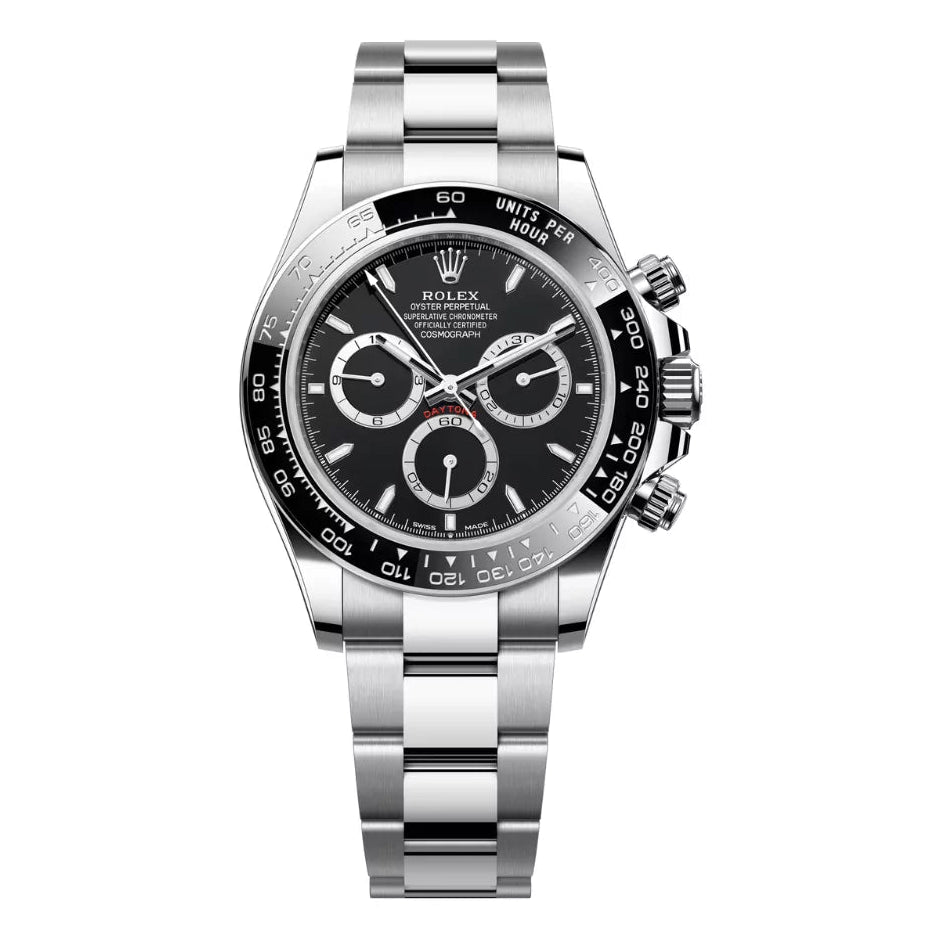 Rolex Cosmograph Daytona 126500LN-0002 Oystersteel Contrasting Counter Rings Black Dial