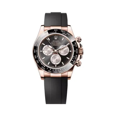 Rolex Cosmograph Daytona 126515LN-0002 Everose Gold Oysterflex Black Dial