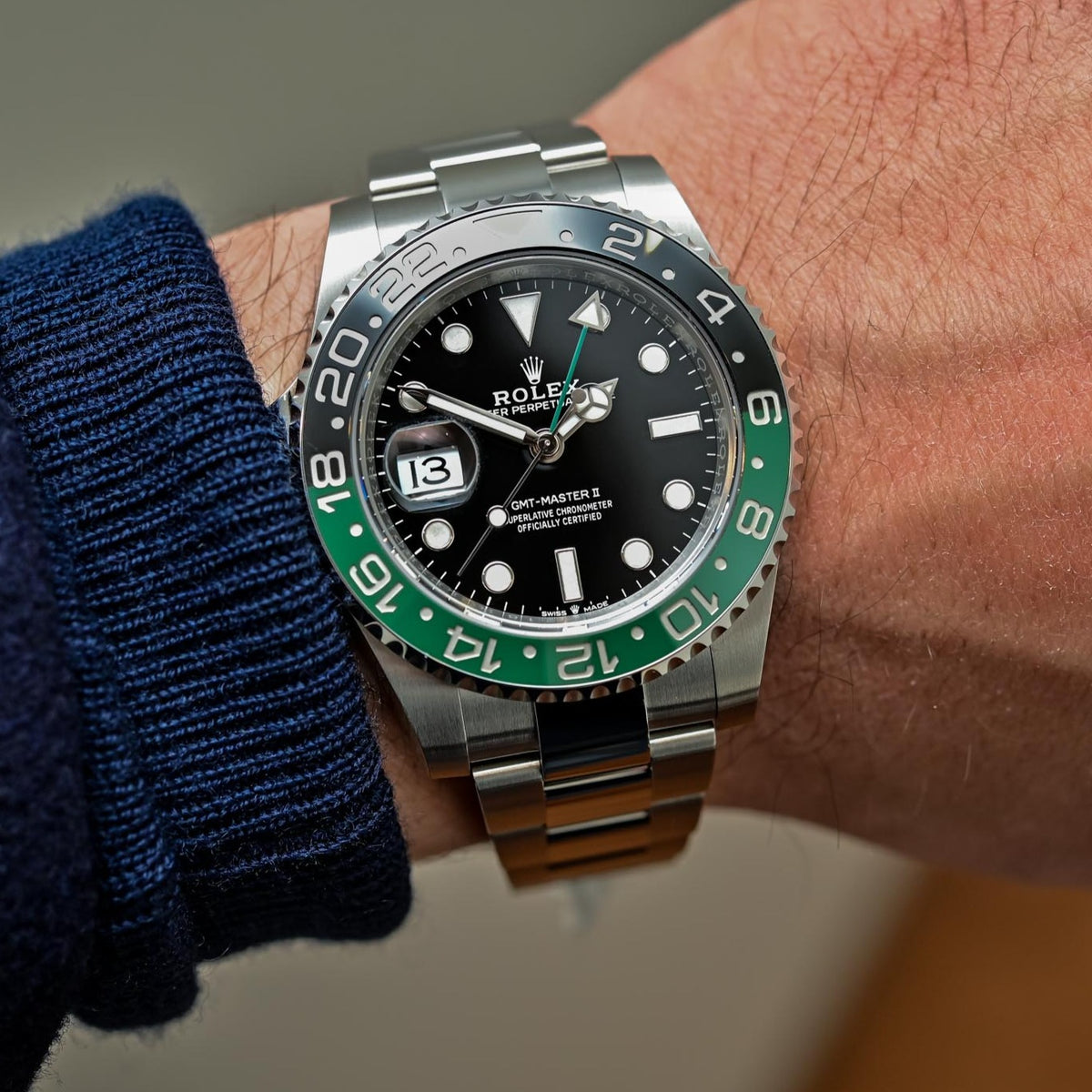 Rolex GMT Master II Oystersteel Men s Watch 126720VTNR 0001
