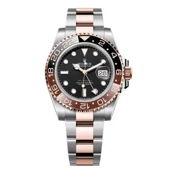 Rolex GMT Master II 126711CHNR-0002 Rootbeer Oyster Perpetual Date 40mm 18kt Rose Gold And Oystersteel Oyster Bracelet