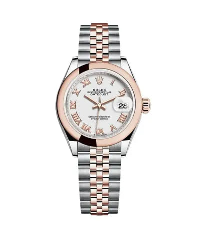 Rolex Lady Datejust M279161-0021 28 Mm Oystersteel And Everose Gold