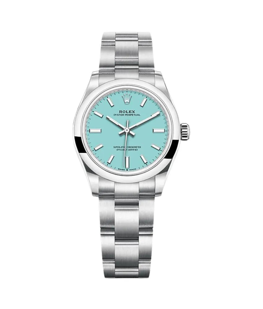 Rolex Oyster Perpetual M277200-0007 31Mm Op Tiffany Blue Dial