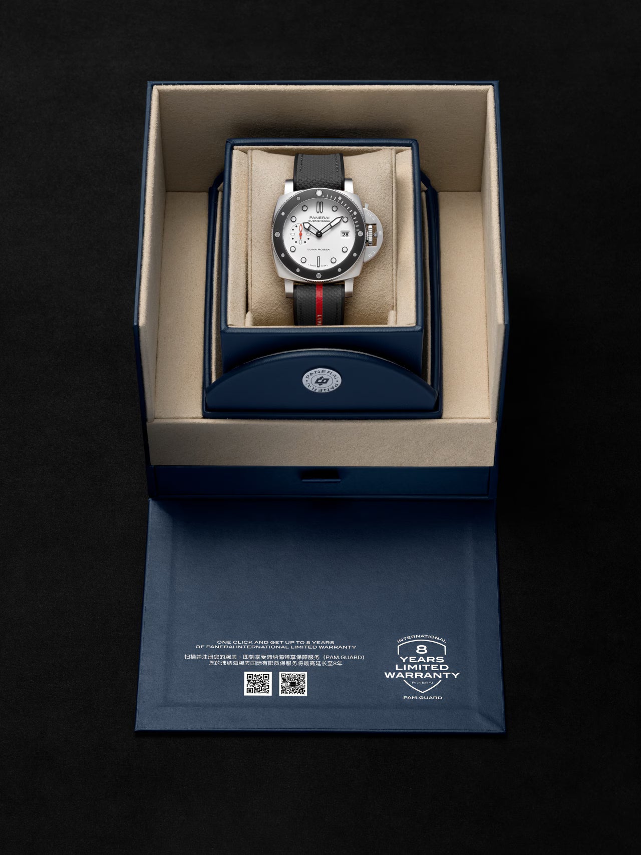 Submersible Luna Rossa 42mm, Steel - Ceramic PAM01579 Panerai