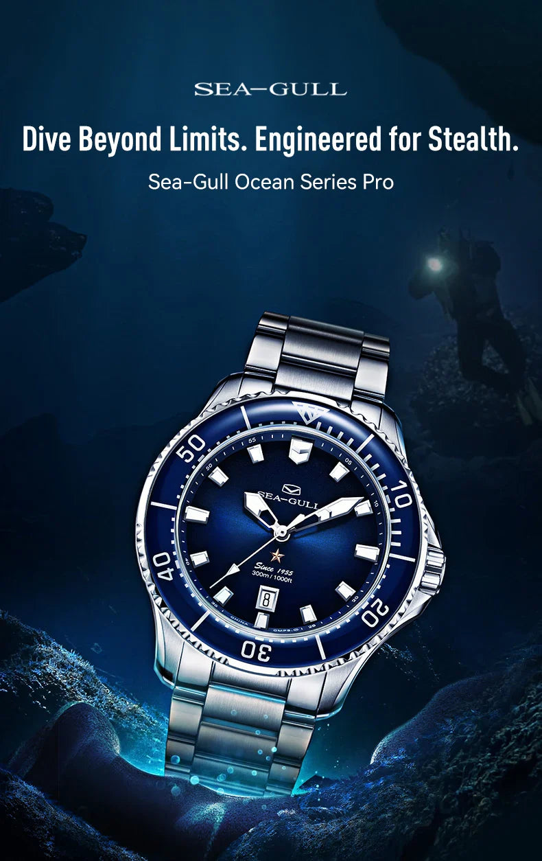 Seagull 300M Crystal Ocean Series 1210